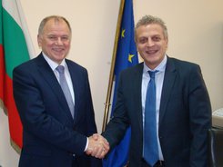 Министър Петър Москов се срещна днес с Комисаря по здравеопазване и безопасност на храните д-р Витянис Андрюкайтис, който е на официално посещение в България