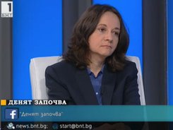 Жени Начева, заместник-министър на здравеопазването, в интервю за "Денят започва" БНТ