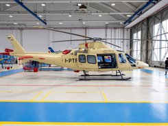 Изкараха на тест първия български хеликоптер  за спешна помощ по въздуха