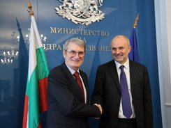 Министър Хинков се срещна с италианския си колега Орацио Скилачи