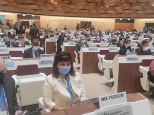 Здравният министър проф. Асена Сербезова беше избрана за вицепрезидент на 75-та сесия на Световната здравна асамблея