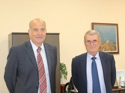 Министърът на здравеопазването проф. Христо Хинков се срещна с американския посланик Кенет Мертен