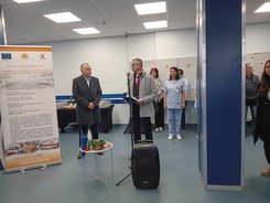 Заместник-министърът на здравеопазването доц. д-р Петко Стефановски, дм, откри обновеното Спешно отделение на МБАЛ „Национална кардиологична болница“