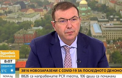 Проф. Костадин Ангелов, министър на здравеопазването, в интервю за "Здравей България", Нова ТВ