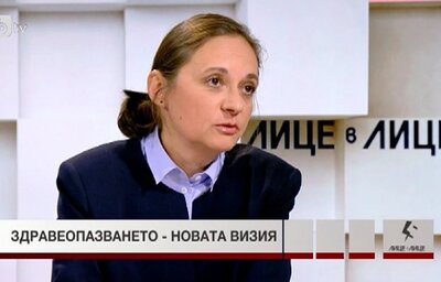 Жени Начева, зам.-министър на здравеопазването, в интервю за "Лице в лице", БТВ
