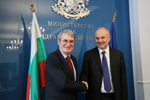 Министър Хинков се срещна с италианския си колега Орацио Скилачи