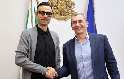 Ролята на спорта като фактор за здраве обсъдиха министър Михаил Околийски и г-н Димитър Бербатов