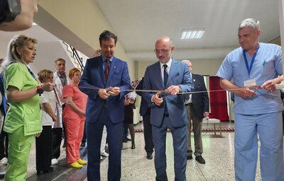 Министър Меджидиев откри новата Катеризационна лаборатория в Кардиологичното отделение на габровската болница