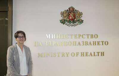 Венеса Кроснева беше зам.-министър на здравеопазването за един ден в рамките на инициативата „Мениджър за един ден“