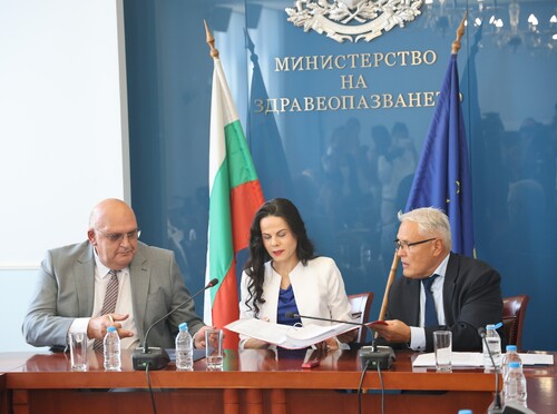 Министър Ивкова съгласува подписания Национален рамков договор за медицински дейности за 2026 – 2028 г.