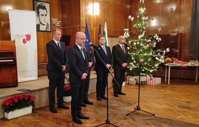 Министър Меджидиев присъства на обявяването началото на 20-тото издание на „Българската Коледа“