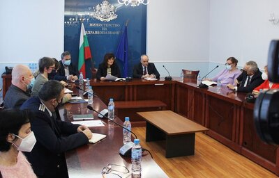 Първо заседание на Националния пандемичен комитет